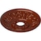 Ekena Millwork Valletta Ceiling Medallion (Fits Canopies up to 3 1/2"), 18"OD x 3 1/2"ID x 1"P, Firebrick CM18VLFIF - alternate 4